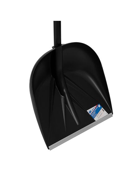 Лопата снеговая 385 x 410 мм полипропиленовая с алюминиевым черенком СИБРТЕХ 61495, фото , изображение 4 - Метэкс