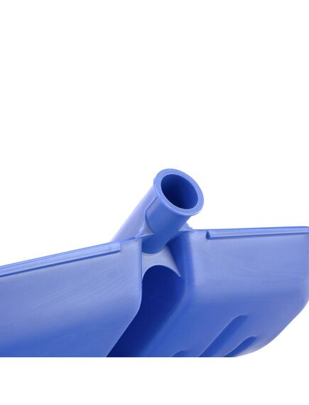 Лопата снеговая 420 x 425 мм пластиковая без черенка синяя СИБРТЕХ 61618, фото , изображение 4 - Метэкс