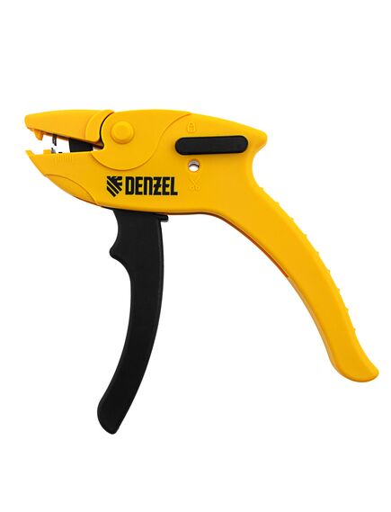 Щипцы для зачистки электропроводов 0,2-6 мм2, функция обрезания проводов DENZEL 17741, фото , изображение 3 - Метэкс