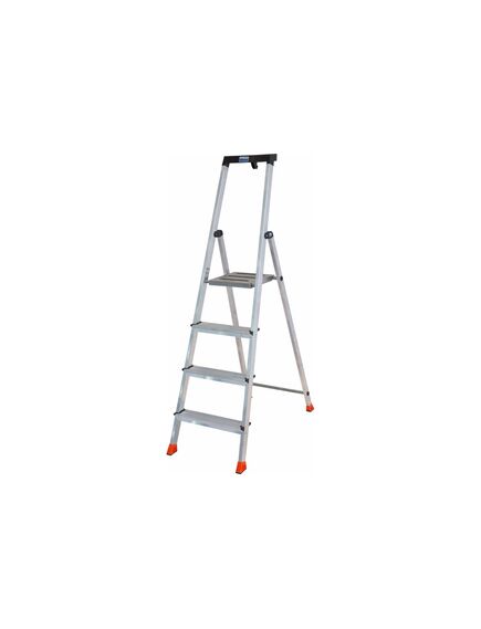 Стремянка 4 ступени алюминиевая с органайзером SAFETY KRAUSE 128942, фото , изображение 3 - Метэкс