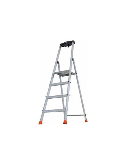 Стремянка 4 ступени алюминиевая с органайзером SAFETY KRAUSE 128942, фото , изображение 4 - Метэкс
