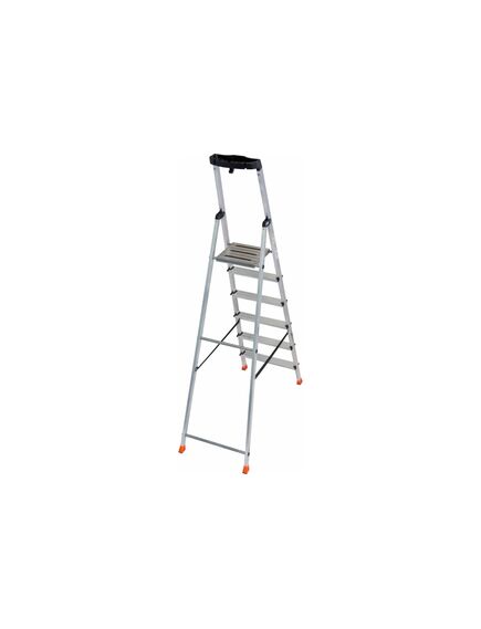 Стремянка 6 ступеней алюминиевая с органайзером SAFETY KRAUSE 128966, фото , изображение 2 - Метэкс