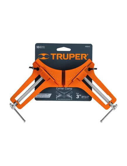Струбцина угловая профессиональная PESQ-3 TRUPER 17690, фото , изображение 2 - Метэкс