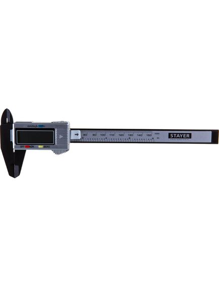 Штангенциркуль 150 мм электронный STAYER 34411-15, фото , изображение 5 - Метэкс