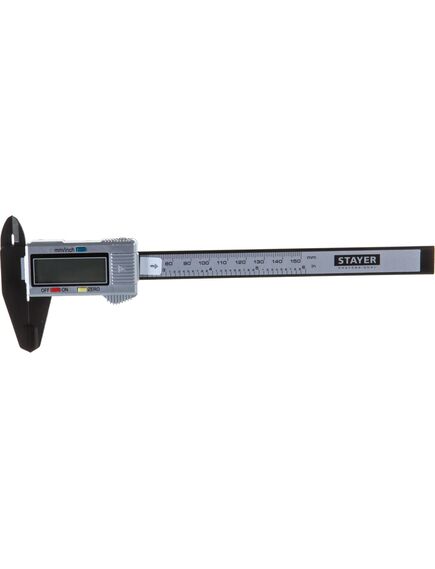Штангенциркуль 150 мм электронный STAYER 34411-15, фото , изображение 6 - Метэкс