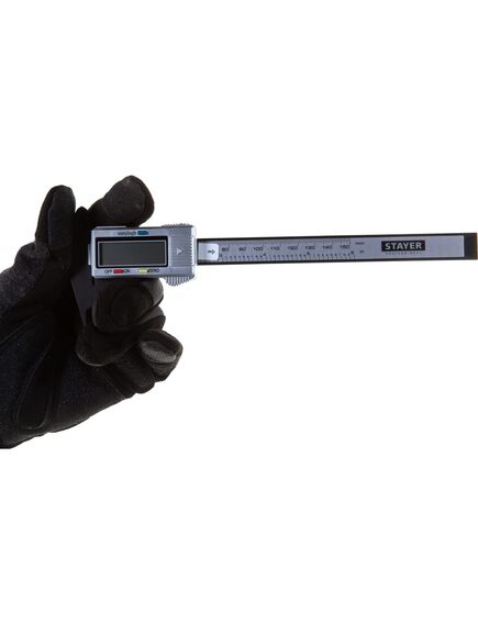 Штангенциркуль 150 мм электронный STAYER 34411-15, фото , изображение 8 - Метэкс
