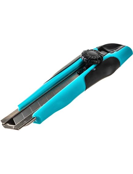 Нож 18 мм с крутящимся фиксатором ЦЕНТРОИНСТРУМЕНТ 1211, фото , изображение 2 - Метэкс