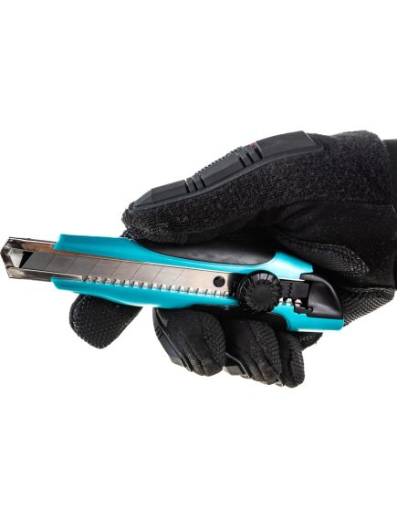 Нож 18 мм с крутящимся фиксатором ЦЕНТРОИНСТРУМЕНТ 1211, фото , изображение 6 - Метэкс