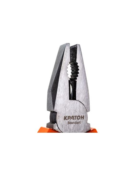 Пассатижи 150 мм Standart комбинированные КРАТОН 21202001, фото , изображение 4 - Метэкс