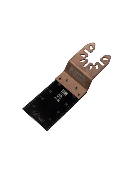 Насадка для реноватора по металлу и дереву 33 x 1,4 мм мелкий зуб DENZEL 782305, фото , изображение 4 - Метэкс