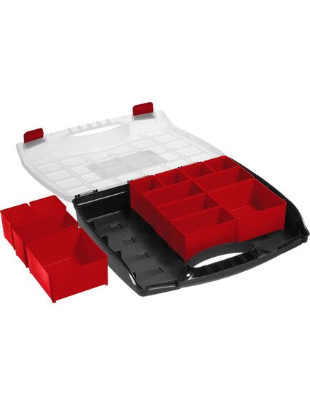 Органайзер пластиковый "ВОЛГА-13" ЗУБР 38034-13, фото , изображение 4 - Метэкс