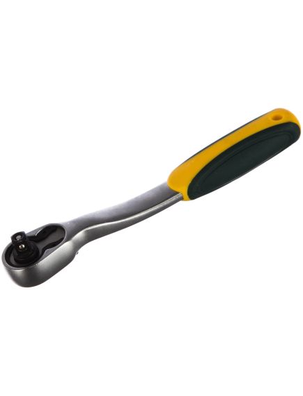 Ключ трещоточный 1/4" 145 мм 72 зуба KRAFTOOL 27795-1/4, фото , изображение 3 - Метэкс