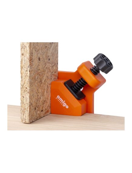 Струбцина угловая (2 шт) AMIGO 74040, фото , изображение 3 - Метэкс