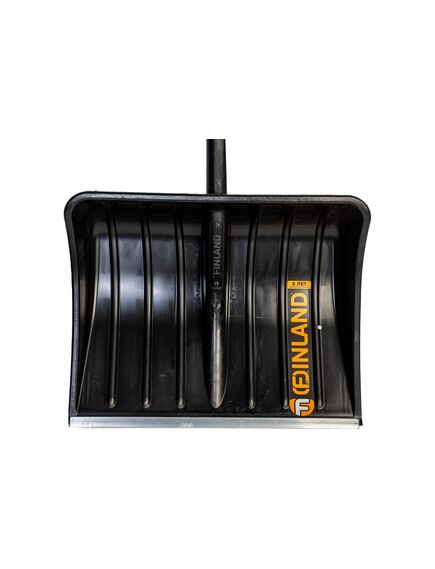 Лопата снеговая 500 x 390 мм полипропиленовая с деревянным черенком FINLAND 1358-Ч, фото , изображение 5 - Метэкс