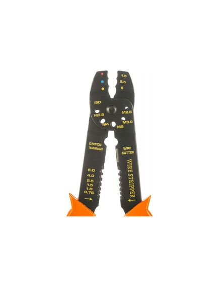 Стриппер для зачистки электропроводов (кримпер, кусачки) 210мм Hanskonner HK1020-01-W210, фото , изображение 3 - Метэкс