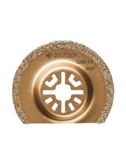 Насадка для реноватора шлифовальная карбид-вольфрам ШВС-65 (65 мм) ЗУБР 15563-65, фото , изображение 2 - Метэкс