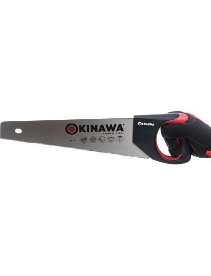 Ножовка по дереву 380 мм мелкий зуб OKINAWA ЦЕНТРОИНСТРУМЕНТ 23-15, фото , изображение 4 - Метэкс