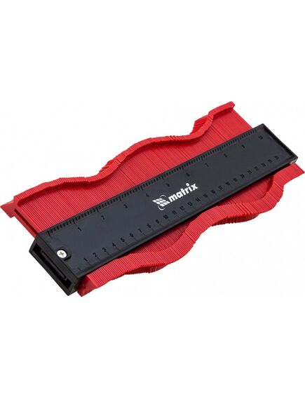 Шаблон для копирования профиля 25 см пластиковый MATRIX 88104, фото , изображение 3 - Метэкс