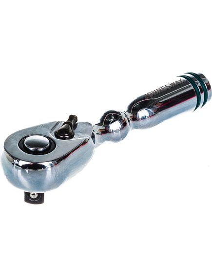 Ключ трещоточный 1/4" 90 мм 48 зубьев укороченный JONNESWAY R3802, фото , изображение 5 - Метэкс