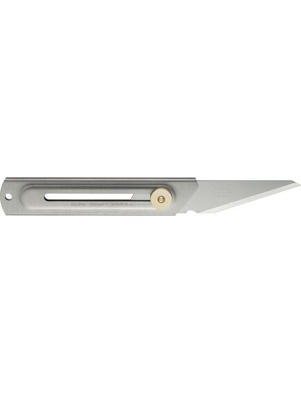 Нож 20 мм с выдвижным лезвием нержавеющий корпус OLFA OL-CK-2, фото , изображение 3 - Метэкс