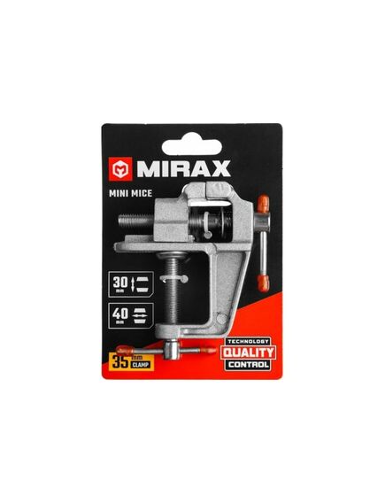Тиски настольные 40 мм MIRAX 32472-40, фото , изображение 2 - Метэкс