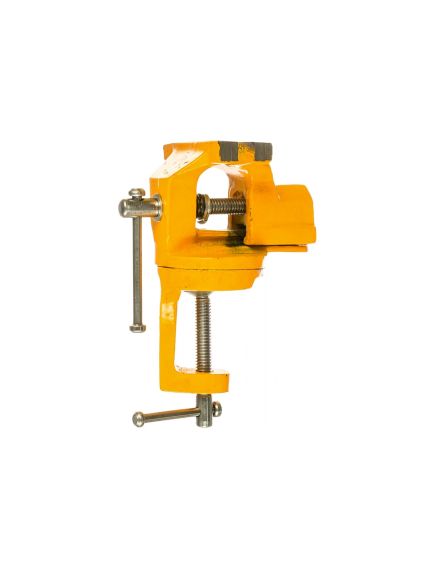 Тиски слесарные 70 мм настольные поворотные STAYER 3247-70, фото , изображение 2 - Метэкс