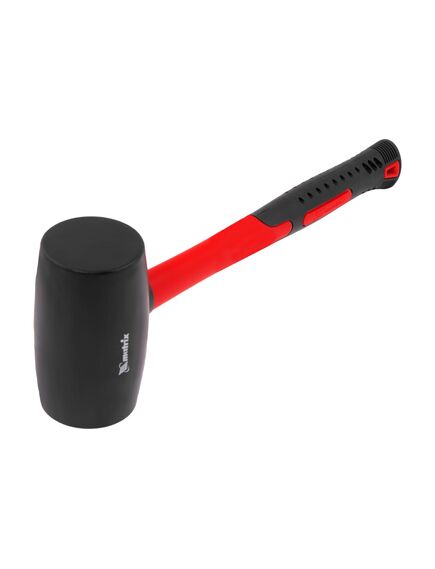 Киянка резиновая 910 г черная резина фибергласовая рукоятка MATRIX 11194, фото , изображение 4 - Метэкс