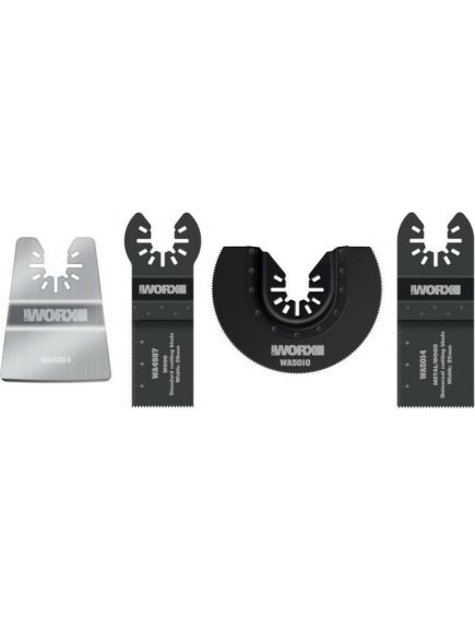 Набор насадок для реноватора 4 шт WORX WA5092, фото , изображение 2 - Метэкс