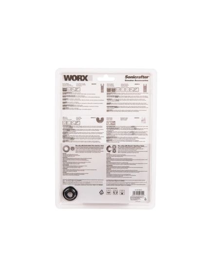 Набор насадок для реноватора 4 шт WORX WA5092, фото , изображение 3 - Метэкс