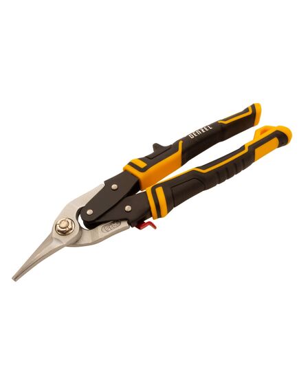 Ножницы по металлу 270 мм прямой и левый рез трехкомпонентные рукоятки DENZEL 78372, фото , изображение 2 - Метэкс