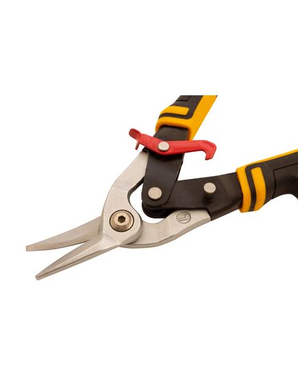 Ножницы по металлу 270 мм прямой и левый рез трехкомпонентные рукоятки DENZEL 78372, фото , изображение 6 - Метэкс