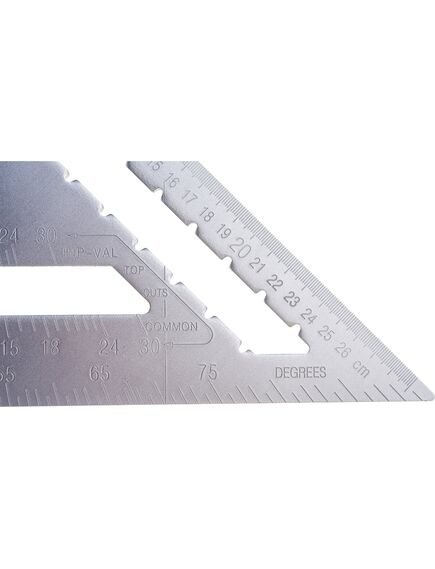 Угольник 300 мм Свенсона алюминиевый ЕТ-12А TRUPER 15132, фото , изображение 6 - Метэкс