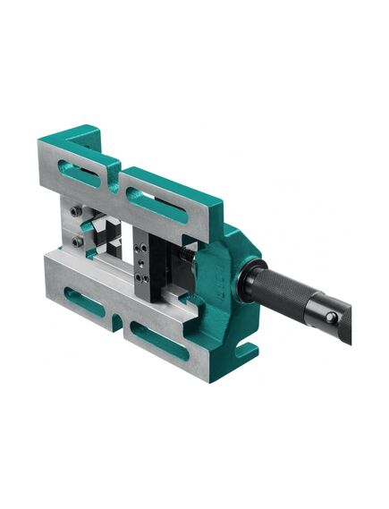 Тиски станочные трехсторонние 100 мм KRAFTOOL 32716-100, фото , изображение 5 - Метэкс