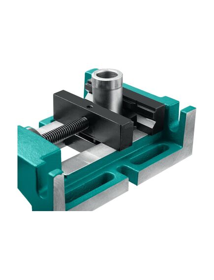 Тиски станочные трехсторонние 100 мм KRAFTOOL 32716-100, фото , изображение 8 - Метэкс