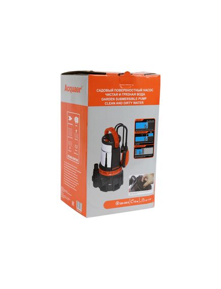 Насос дренажный (500 Вт, 230 л/мин, напор 7 м) низ ACQUAER RGSM-550PSW (7.5.81), фото , изображение 6 - Метэкс