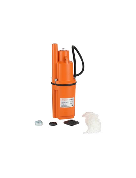 Насос вибрационный (230 Вт, 15 л/мин, напор 45 м) верх ACQUAER RVP230 (7.5.1), фото , изображение 2 - Метэкс