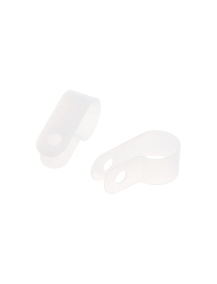 Скоба пластиковая СНК 12 (100 шт), фото , изображение 3 - Метэкс