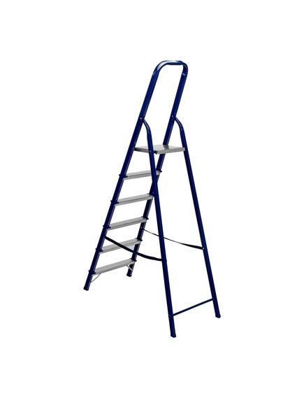 Стремянка 6 ступеней стальная СИБРТЕХ 97846, фото , изображение 7 - Метэкс