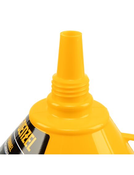 Воронка пластиковая 160 мм с металлическим ситом и гибким наконечником DENZEL 537206, фото , изображение 6 - Метэкс