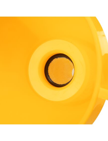 Воронка пластиковая 160 мм с металлическим ситом и гибким наконечником DENZEL 537206, фото , изображение 7 - Метэкс