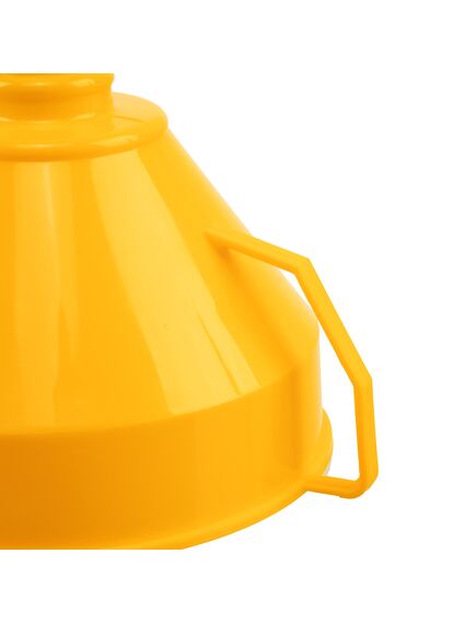 Воронка пластиковая 160 мм с металлическим ситом и гибким наконечником DENZEL 537206, фото , изображение 8 - Метэкс