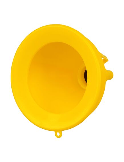 Воронка пластиковая 160 мм с металлическим ситом и гибким наконечником DENZEL 537206, фото , изображение 14 - Метэкс