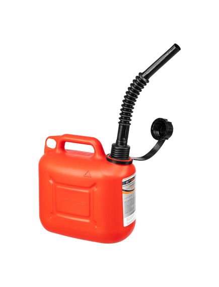 Канистра вертикальная 5 л пластиковая STELS 53117, фото , изображение 5 - Метэкс