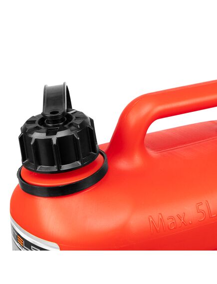 Канистра вертикальная 5 л пластиковая STELS 53117, фото , изображение 9 - Метэкс