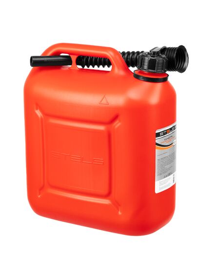 Канистра вертикальная 10 л пластиковая STELS 53118, фото , изображение 2 - Метэкс