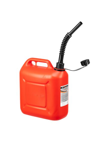 Канистра вертикальная 10 л пластиковая STELS 53118, фото , изображение 7 - Метэкс