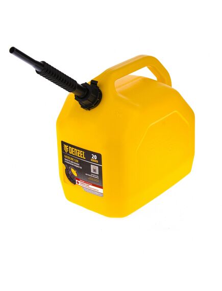 Канистра для ГСМ 20 л DENZEL 53131, фото , изображение 4 - Метэкс