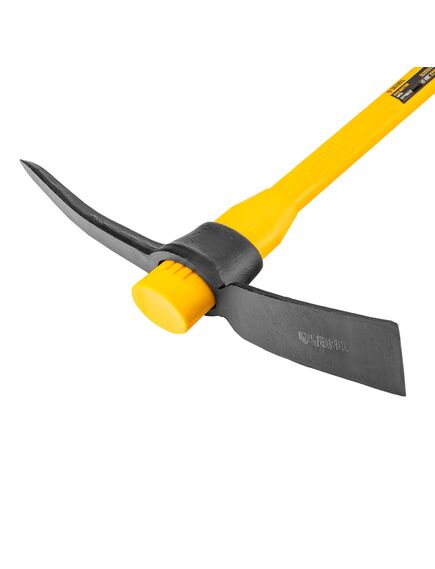 Кирка 2250 г широкая фиберглассовая обрезиненная рукоятка 900 мм DENZEL 21838, фото , изображение 3 - Метэкс