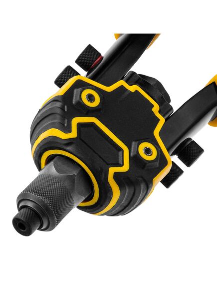 Заклепочник двуручный 250 мм заклепки 2,4-3,2-4,0-4,8-6,4 мм DENZEL 40500, фото , изображение 5 - Метэкс