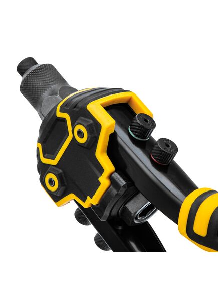 Заклепочник двуручный 250 мм заклепки 2,4-3,2-4,0-4,8-6,4 мм DENZEL 40500, фото , изображение 6 - Метэкс